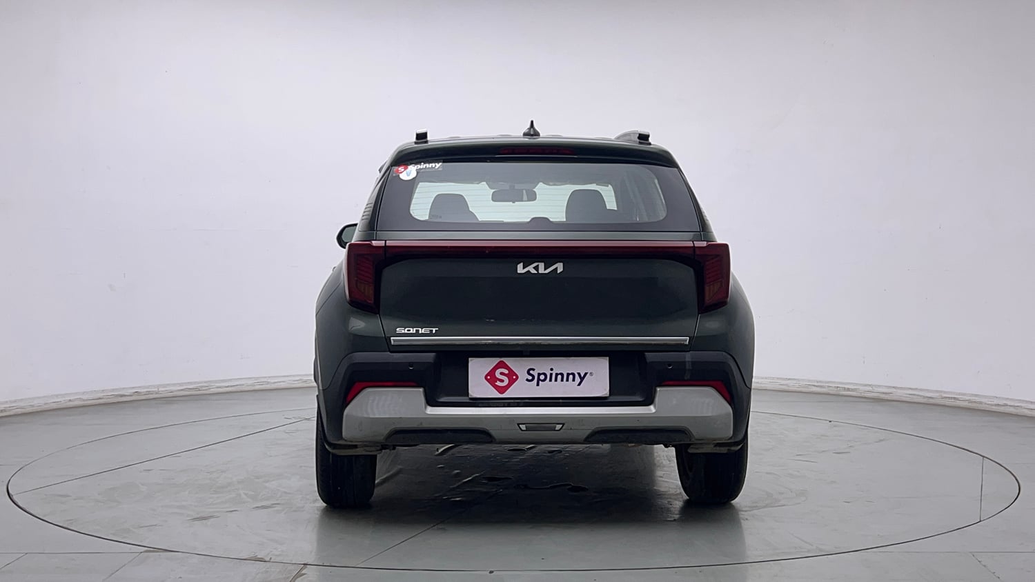 Used 2024 Kia Sonet HTK (O) 1.2 Petrol MT Petrol Manual exterior BACK VIEW
