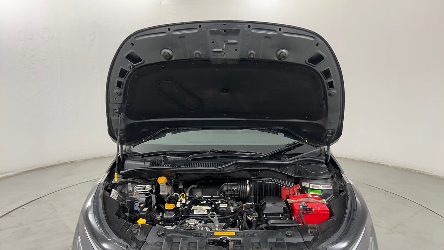 Used 2022 Tata Altroz XTA Petrol Petrol Automatic engine ENGINE & BONNET OPEN FRONT VIEW