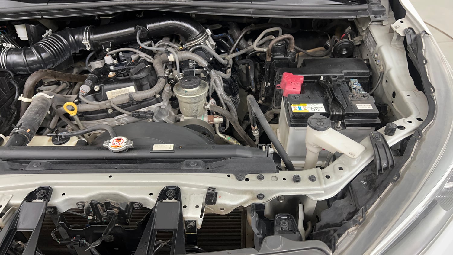 Used 2023 Toyota Innova Crysta ZX 2.7 AT 7 STR Petrol Automatic engine ENGINE LEFT SIDE VIEW