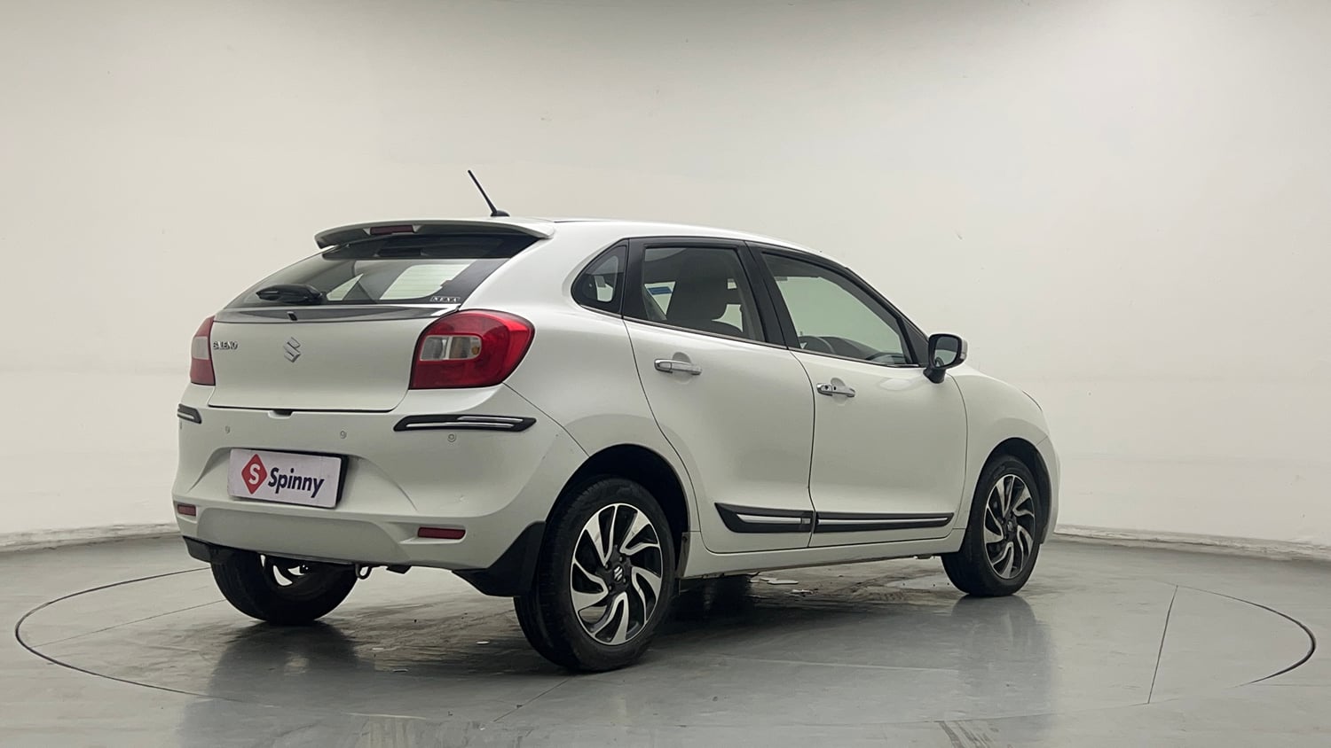 Used 2021 Maruti Suzuki Baleno Zeta Automatic Petrol Automatic exterior RIGHT REAR CORNER VIEW