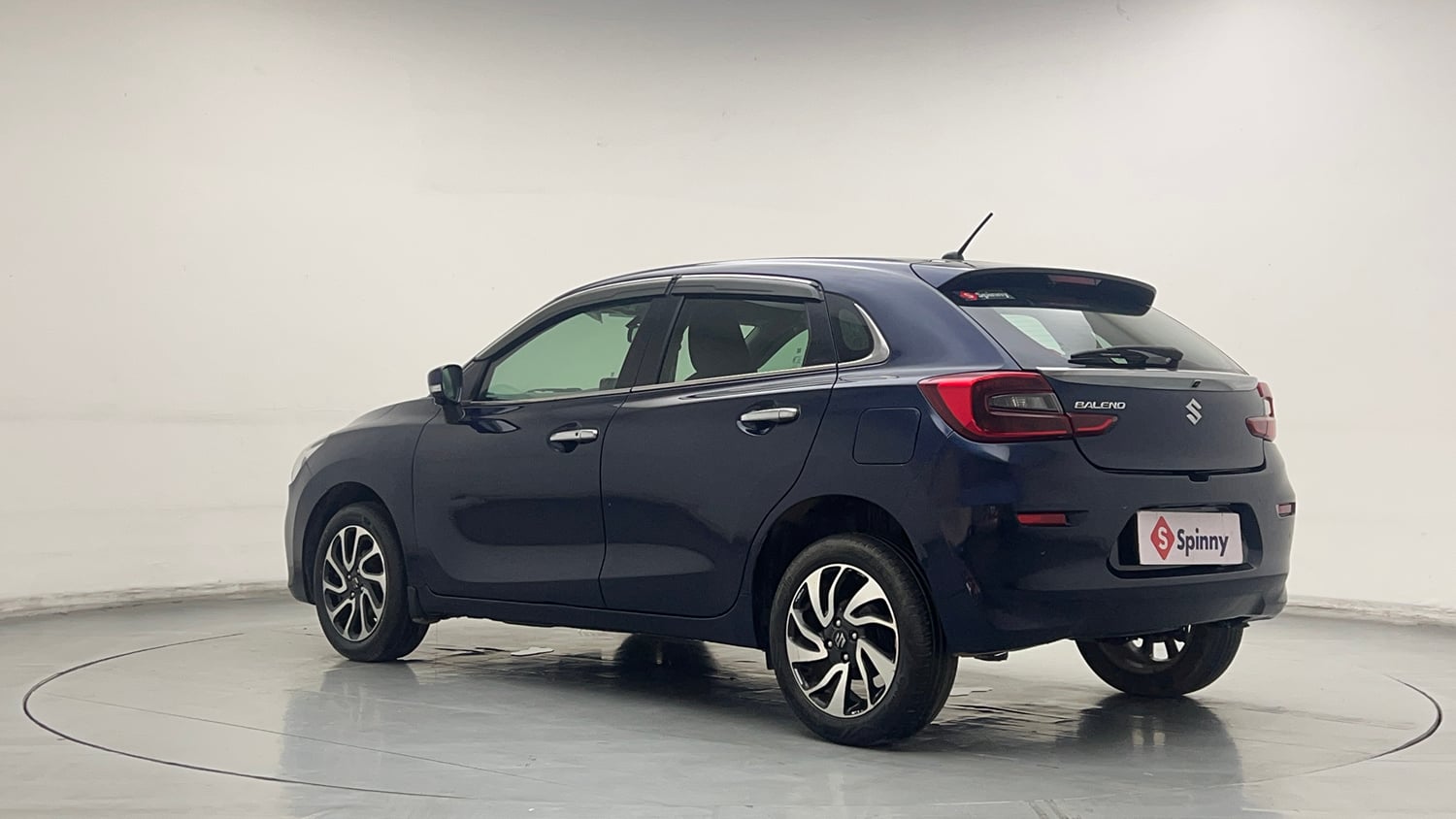 Used 2022 Maruti Suzuki Baleno Alpha Petrol Manual exterior LEFT REAR CORNER VIEW