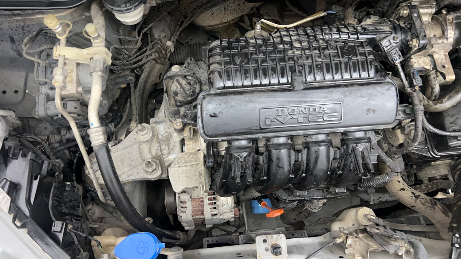 Used 2019 Honda Jazz V CVT Petrol Petrol Automatic engine ENGINE RIGHT SIDE VIEW