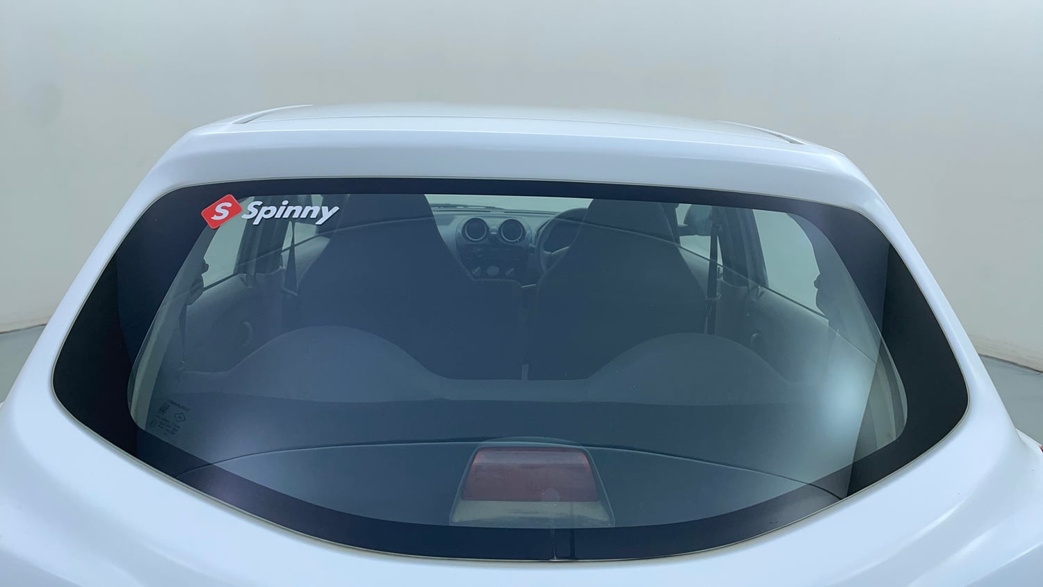 Used 2016 Datsun GO T Petrol Manual exterior BACK WINDSHIELD VIEW
