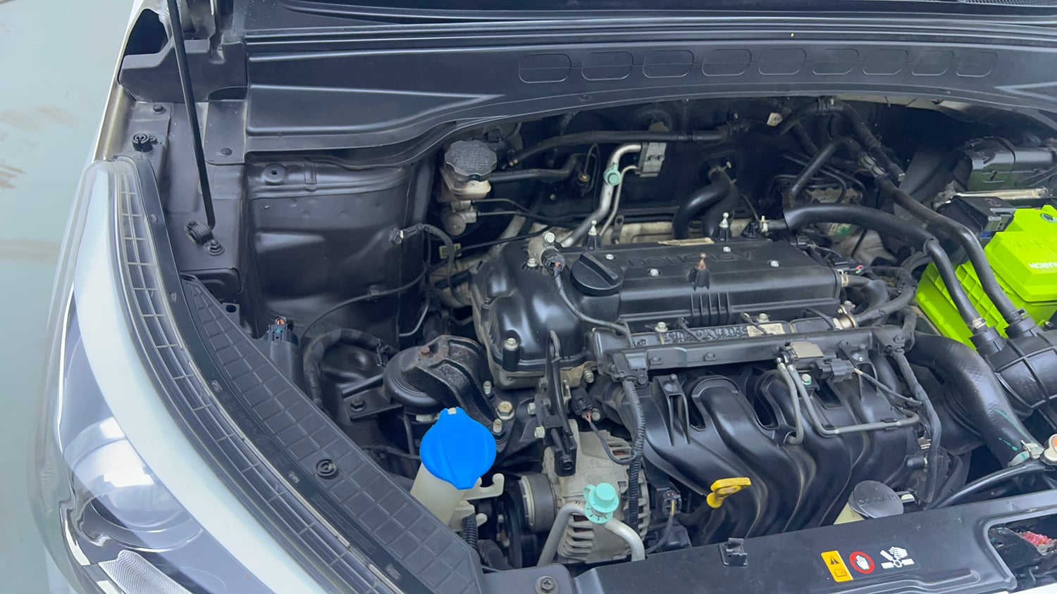Used 2016 Hyundai Creta 1.6 SX Plus Petrol Petrol Manual engine ENGINE RIGHT SIDE VIEW