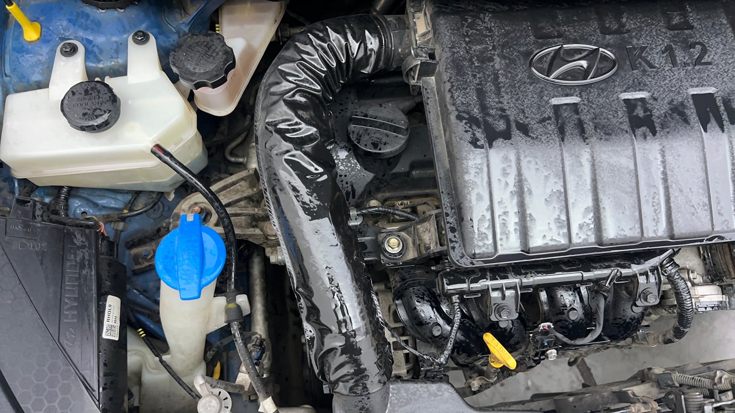 Used 2020 Hyundai Grand i10 Nios Asta 1.2 Kappa VTVT Petrol Manual engine ENGINE RIGHT SIDE VIEW