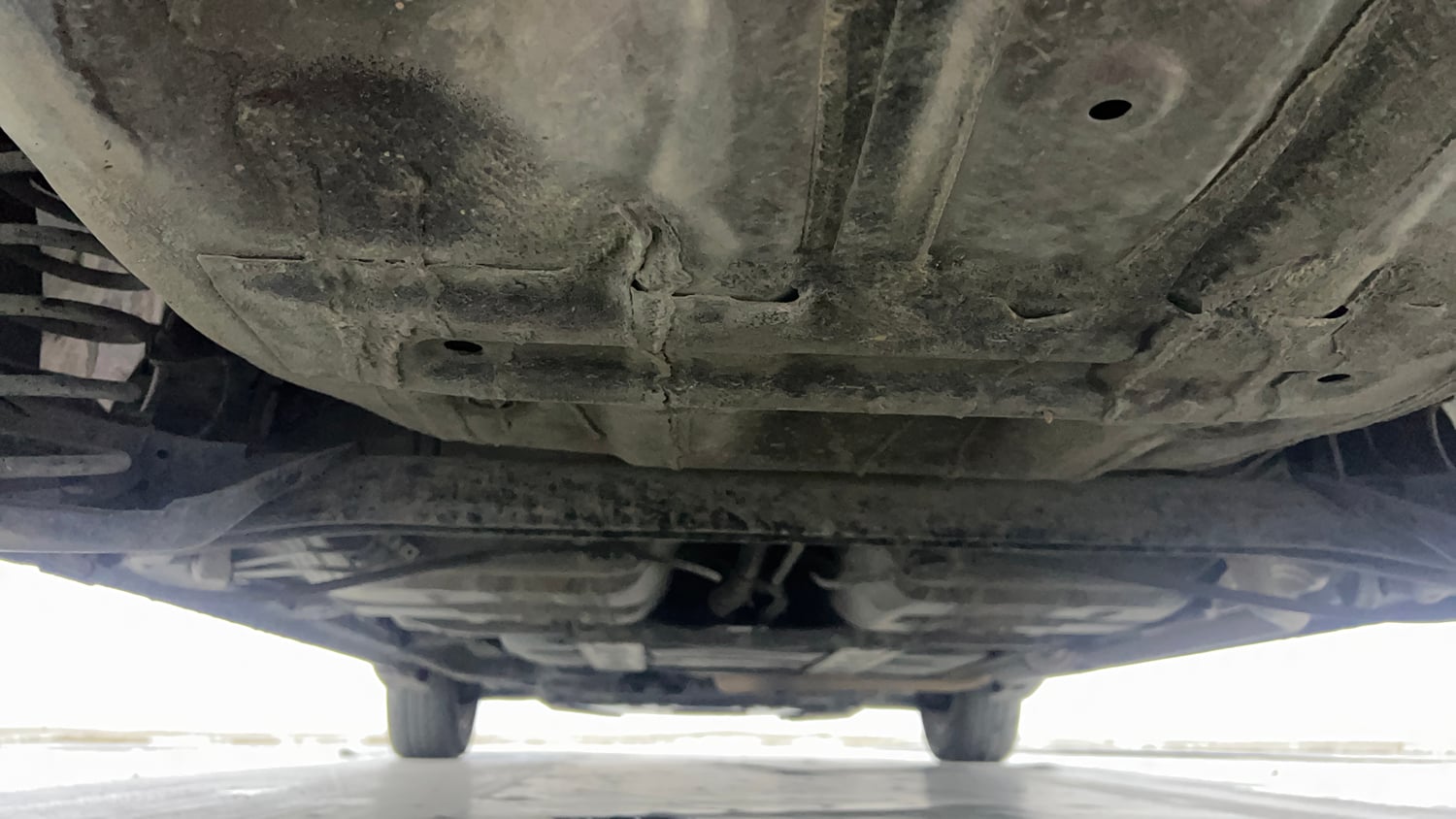 Used 2016 Honda Jazz V Petrol Petrol Manual extra REAR UNDERBODY VIEW (TAKEN FROM REAR)