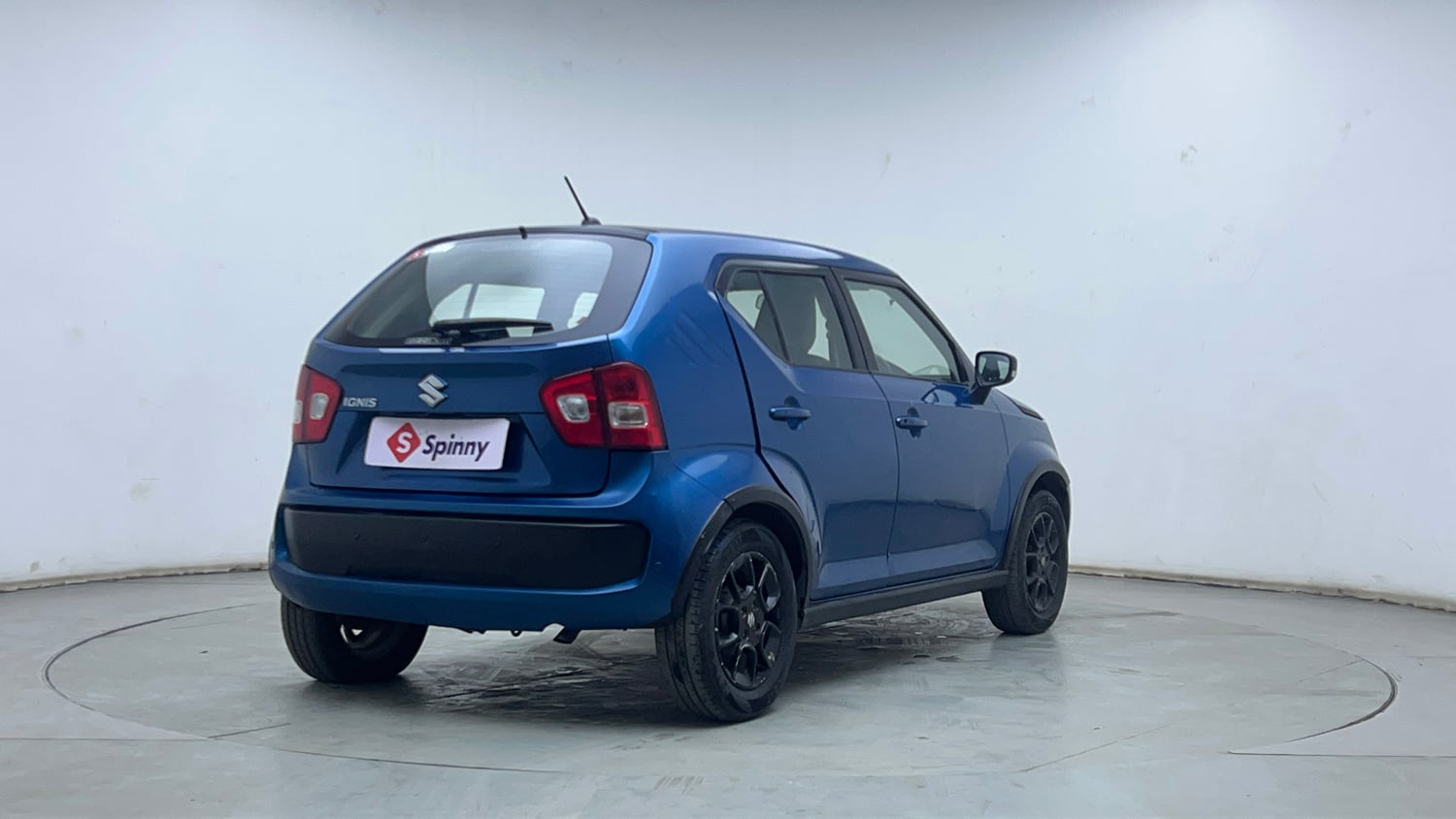Used 2019 Maruti Suzuki Ignis [2017-2020] Zeta AMT Petrol Dual Tone Petrol Automatic exterior RIGHT REAR CORNER VIEW