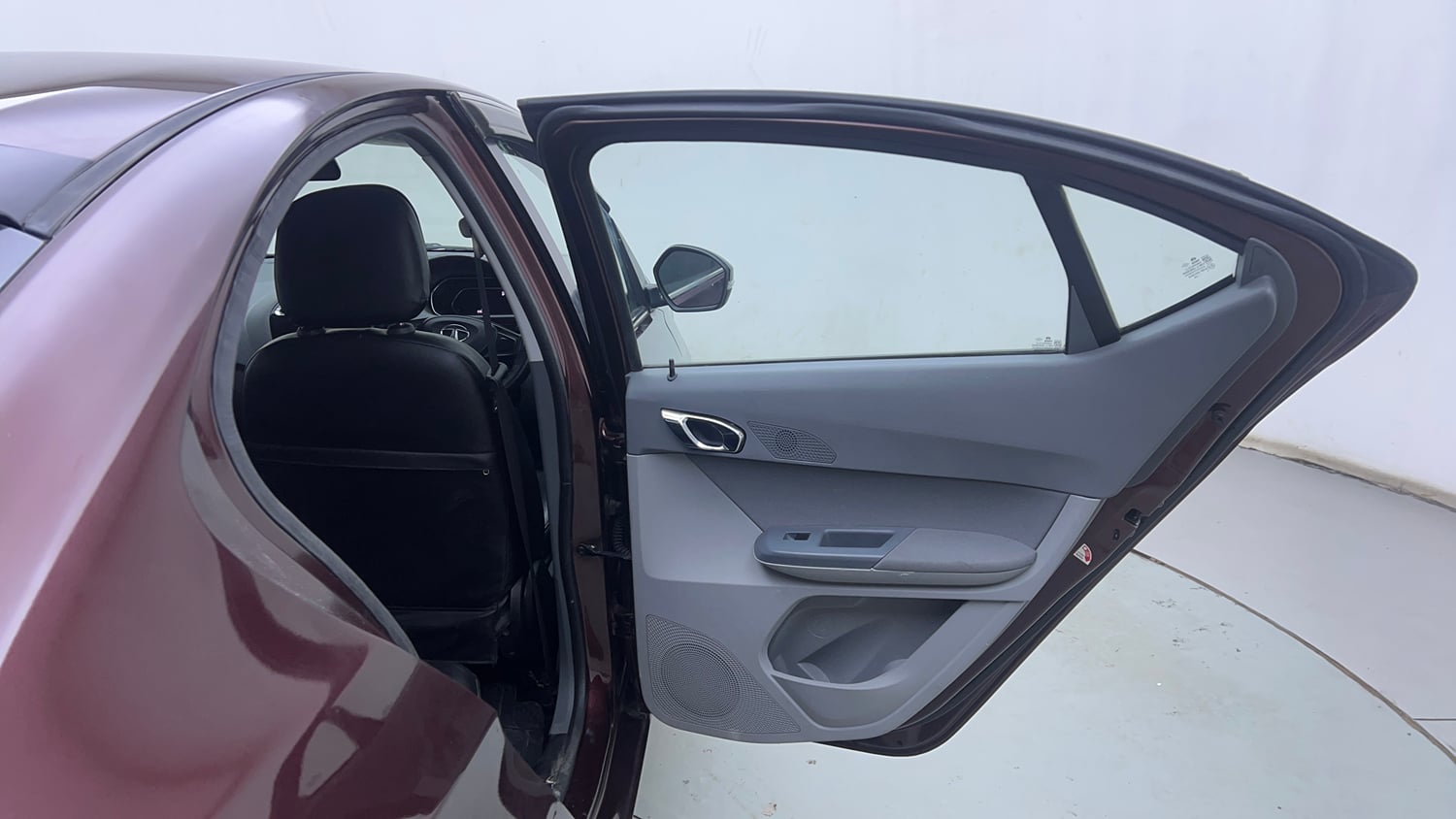 Used 2021 Tata Tigor XZ Plus Petrol Manual interior RIGHT REAR DOOR OPEN VIEW