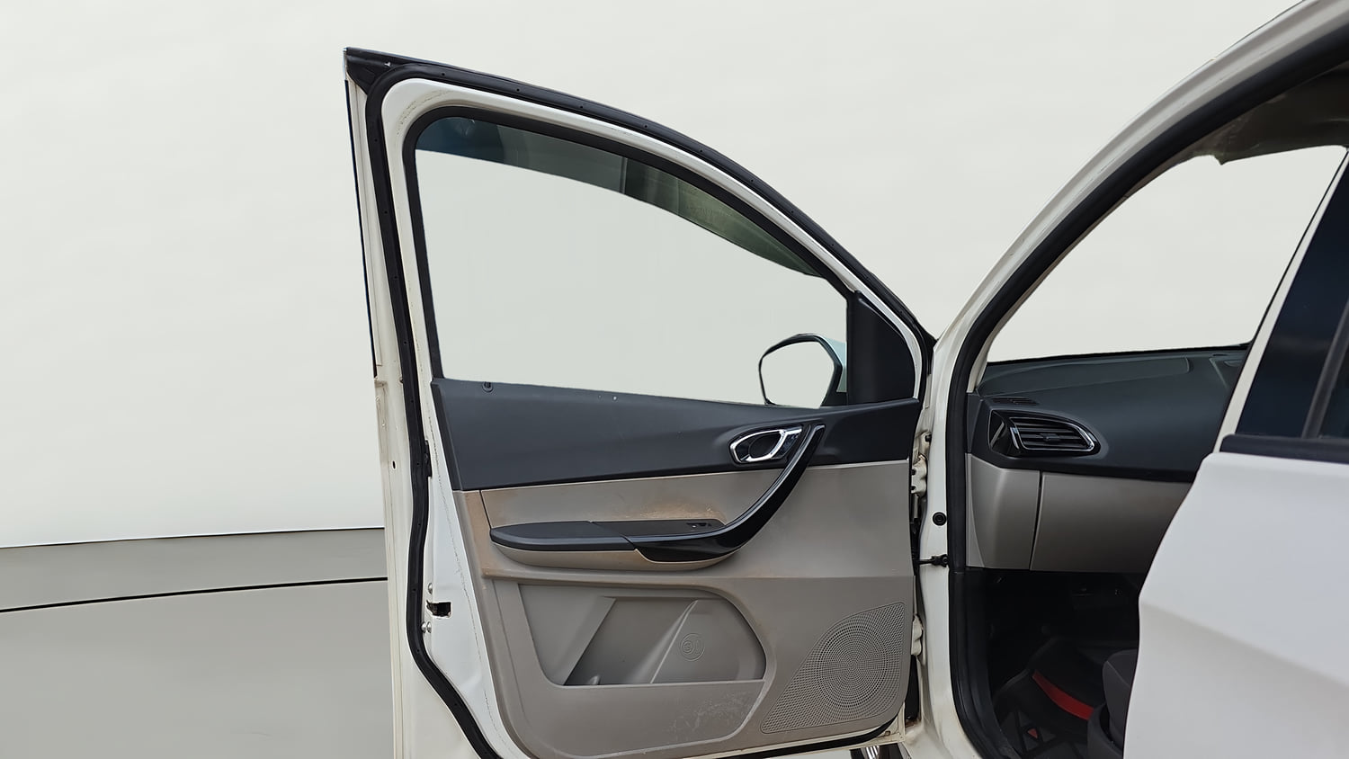 Used 2017 Tata Tiago Revotron XZ Petrol Manual interior LEFT FRONT DOOR OPEN VIEW
