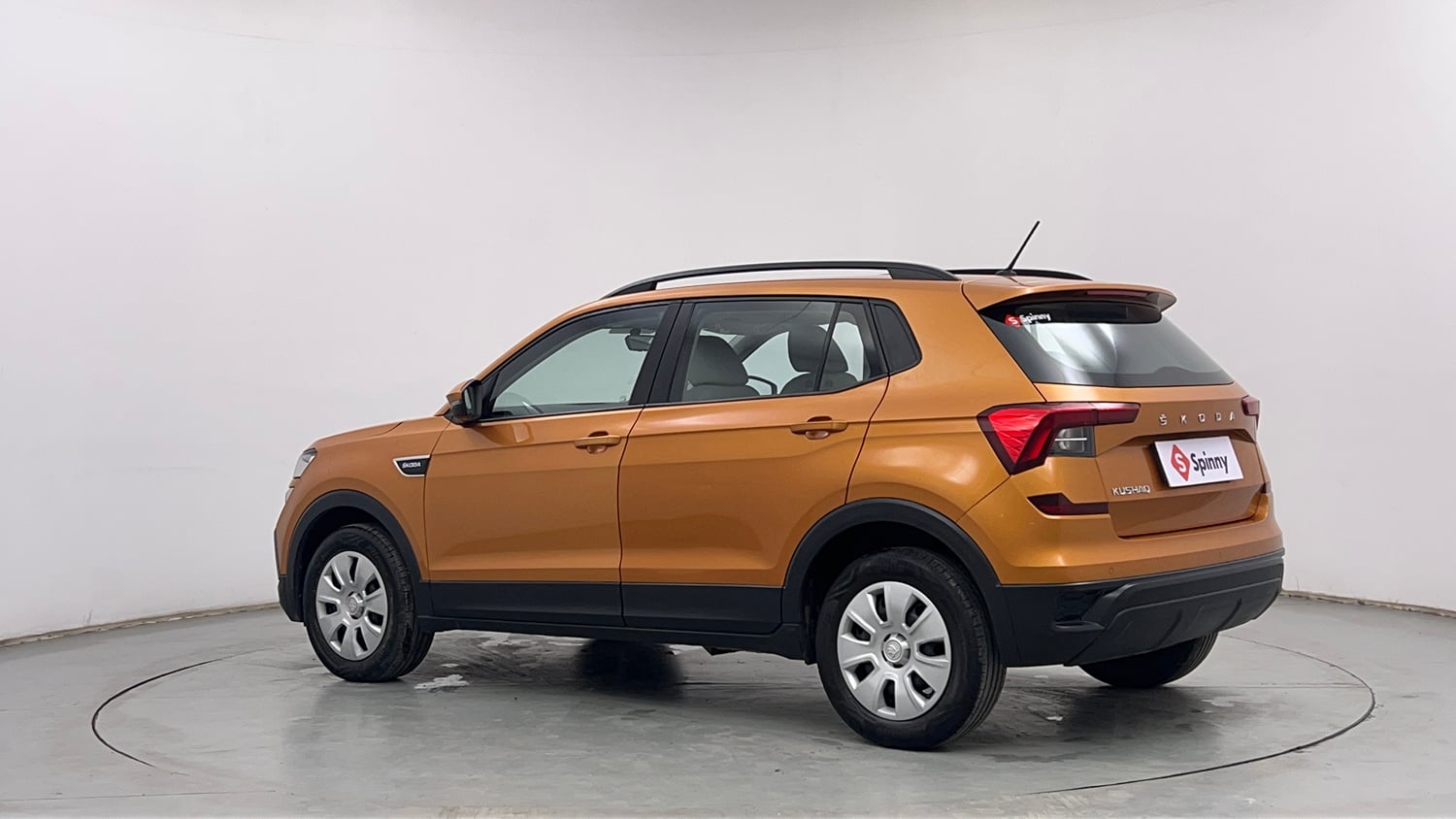 Used 2022 Skoda Kushaq Active 1.0 TSI MT Petrol Manual exterior LEFT REAR CORNER VIEW