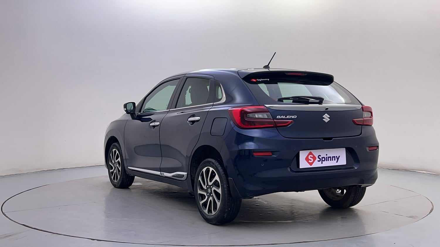 Used 2022 Maruti Suzuki Baleno Alpha AGS Petrol Automatic exterior LEFT REAR CORNER VIEW
