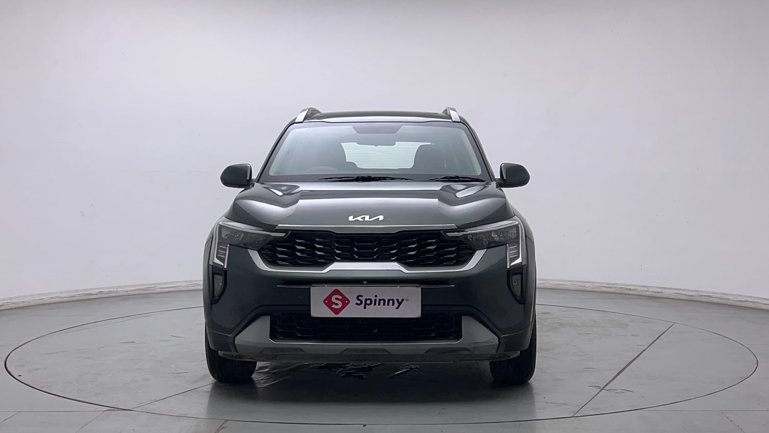 Used 2024 Kia Sonet HTK (O) 1.2 Petrol MT Petrol Manual exterior FRONT VIEW