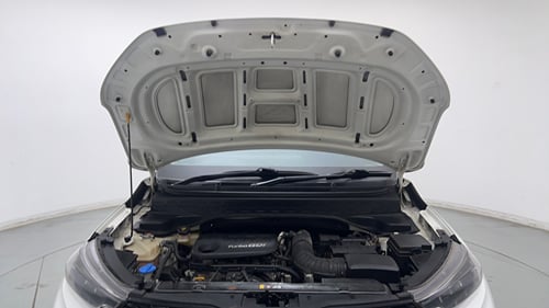 Used 2023 Kia Sonet GTX Plus 1.0 DCT Petrol Automatic engine ENGINE & BONNET OPEN FRONT VIEW