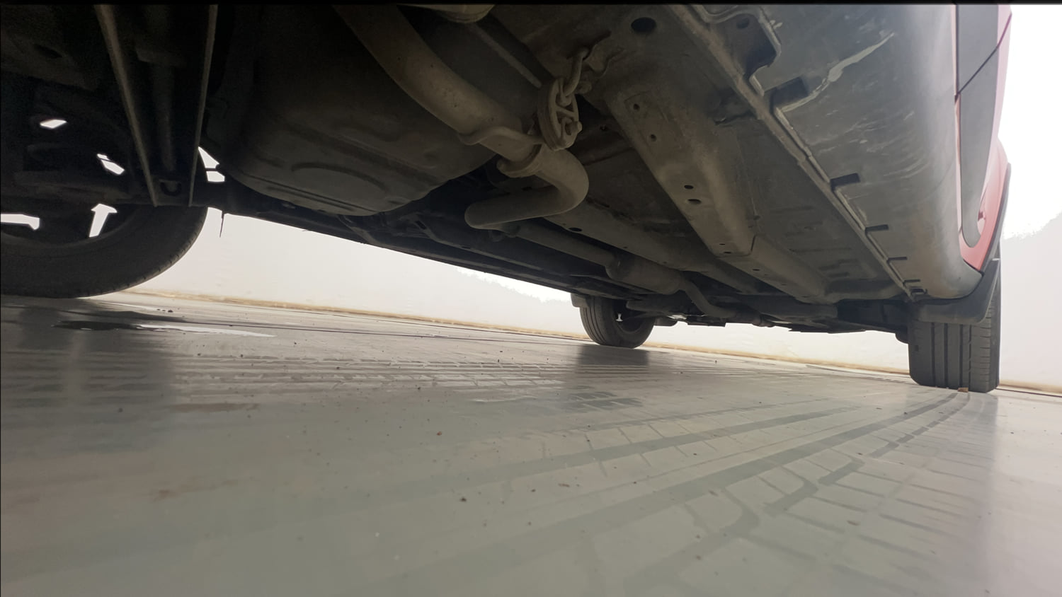 Used 2023 Tata Nexon Fearless 1.2 Revotron Petrol 6MT DT Petrol Manual extra REAR RIGHT UNDERBODY VIEW