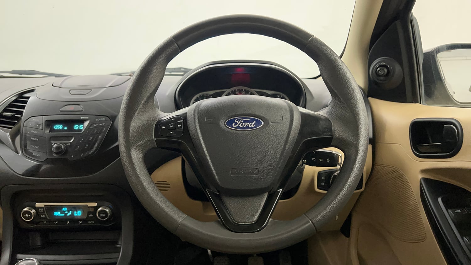 Used 2017 Ford Figo Aspire Titanium1.5 TDCi Diesel Manual interior STEERING VIEW