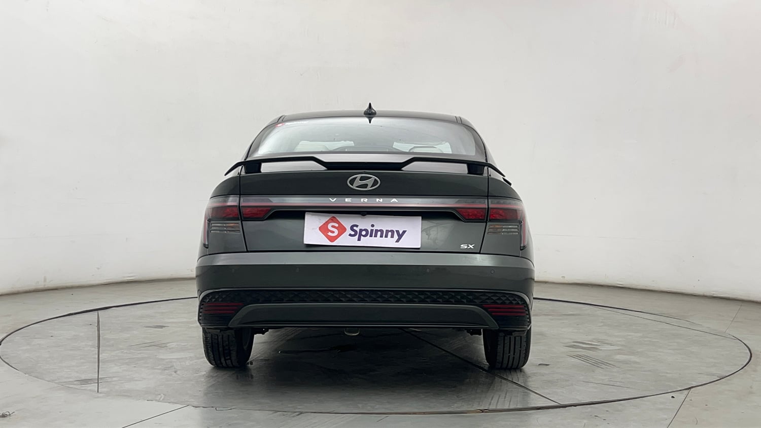 Used 2024 Hyundai Verna SX (O) 1.5 Petrol IVT Petrol Automatic exterior BACK VIEW