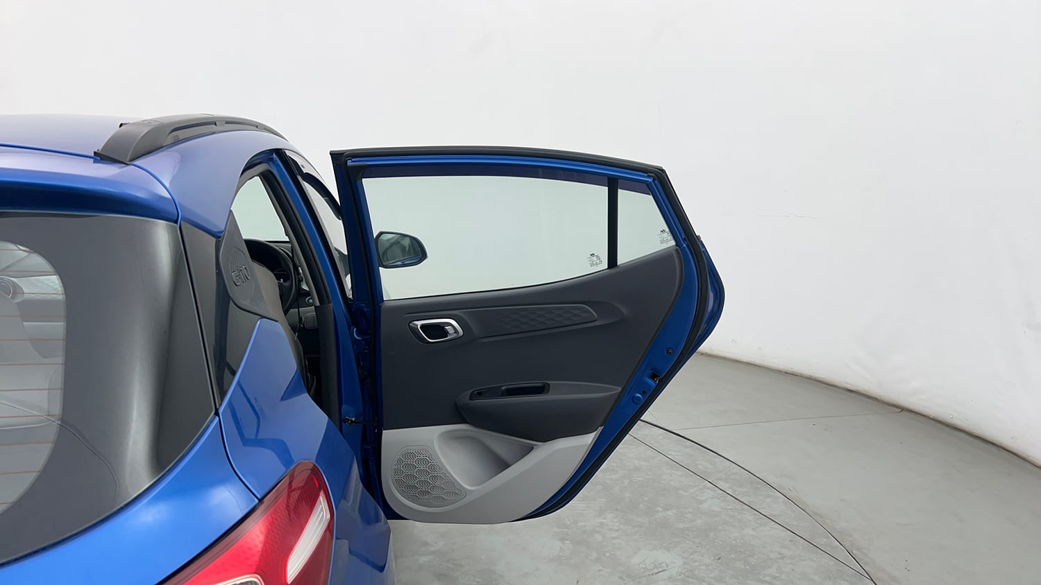 Used 2020 Hyundai Grand i10 Nios Asta 1.2 Kappa VTVT Petrol Manual interior RIGHT REAR DOOR OPEN VIEW