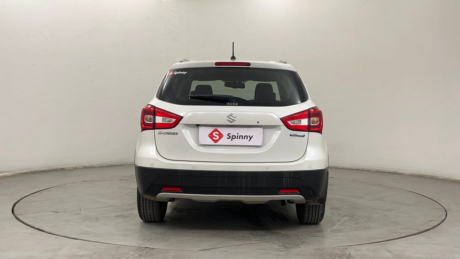 Used 2021 Maruti Suzuki S-Cross Alpha Petrol Manual exterior BACK VIEW