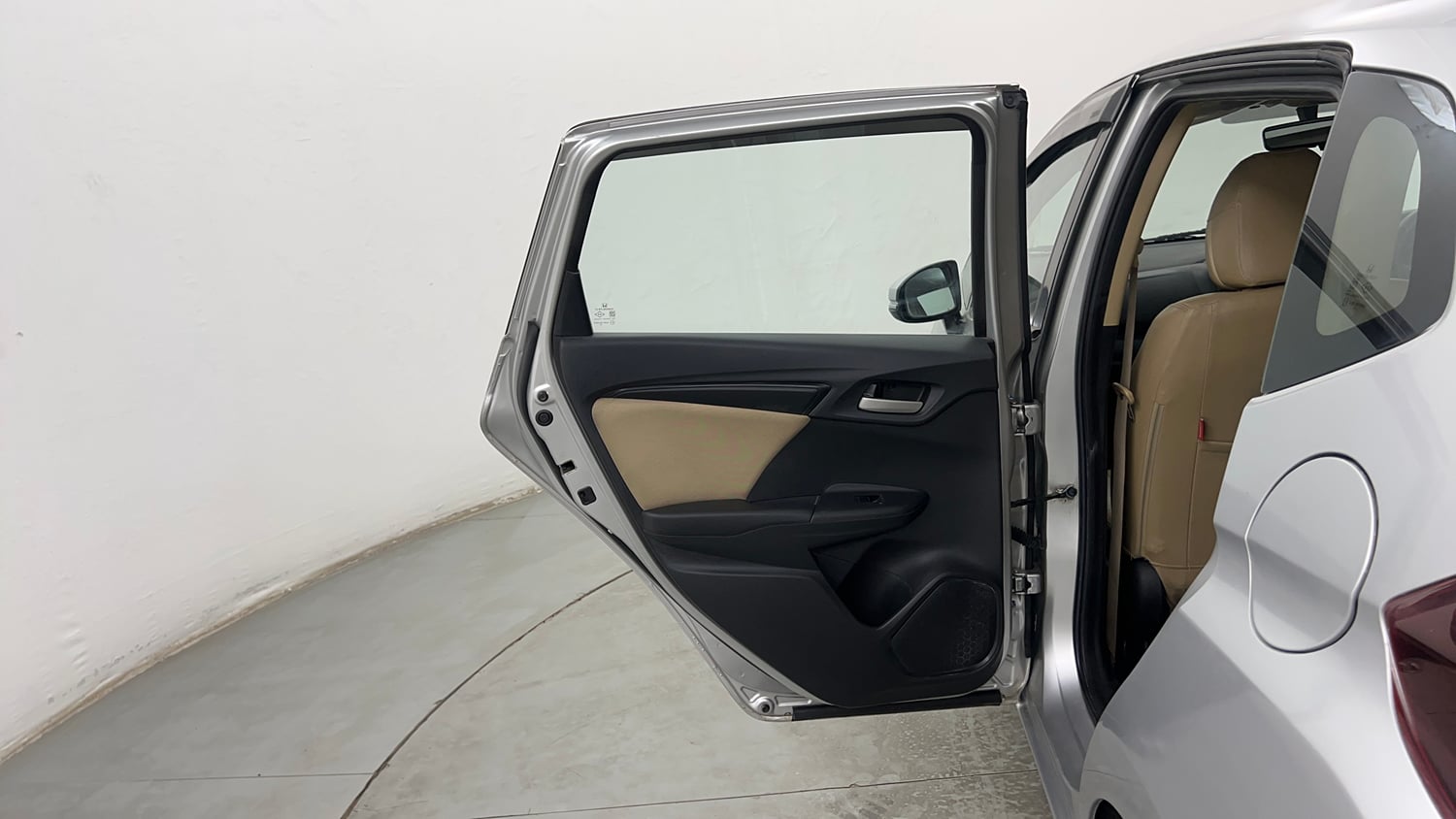 Used 2015 Honda Jazz SV Petrol Petrol Manual interior LEFT REAR DOOR OPEN VIEW