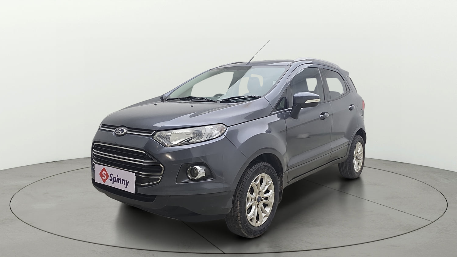 Used 2015 Ford EcoSport Titanium 1.5 TDCi Diesel Manual exterior LEFT FRONT CORNER VIEW