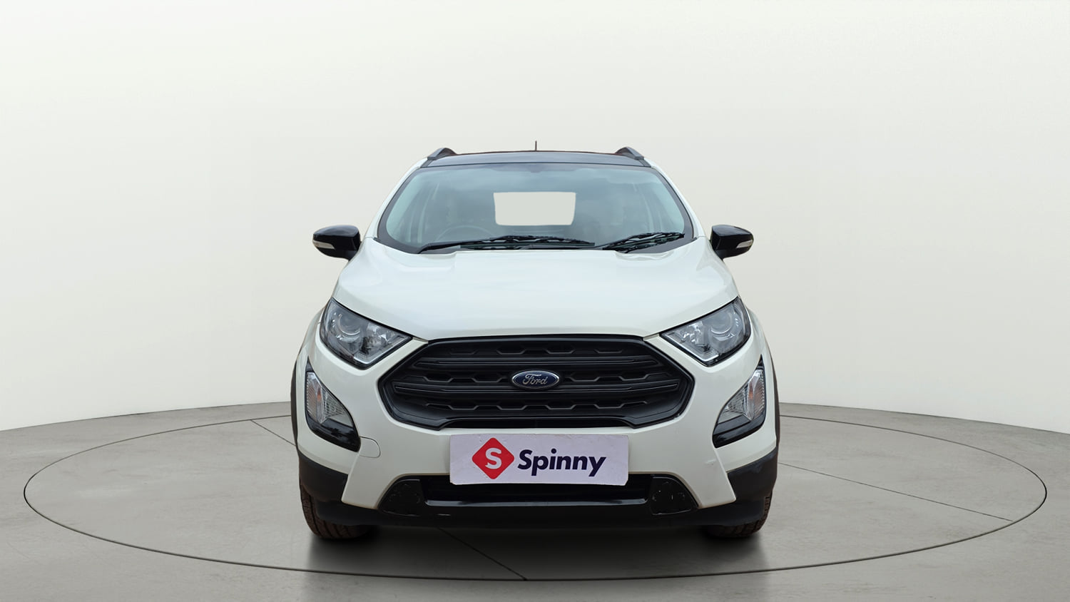 Used 2019 Ford EcoSport Thunder Edition Petrol Petrol Manual exterior FRONT VIEW