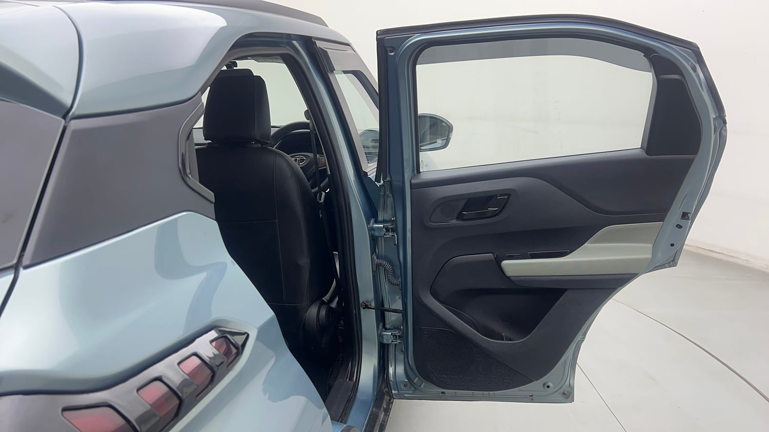 Used 2022 Tata Punch Adventure MT Petrol Manual interior RIGHT REAR DOOR OPEN VIEW