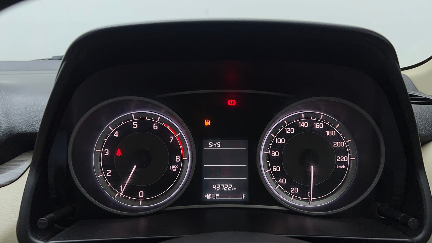 Used 2022 Maruti Suzuki Dzire VXi Petrol Manual interior CLUSTERMETER VIEW