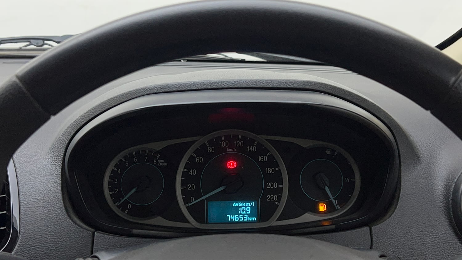 Used 2015 Ford Figo Aspire Titanium 1.5 Ti-VCT AT Petrol Automatic interior CLUSTERMETER VIEW