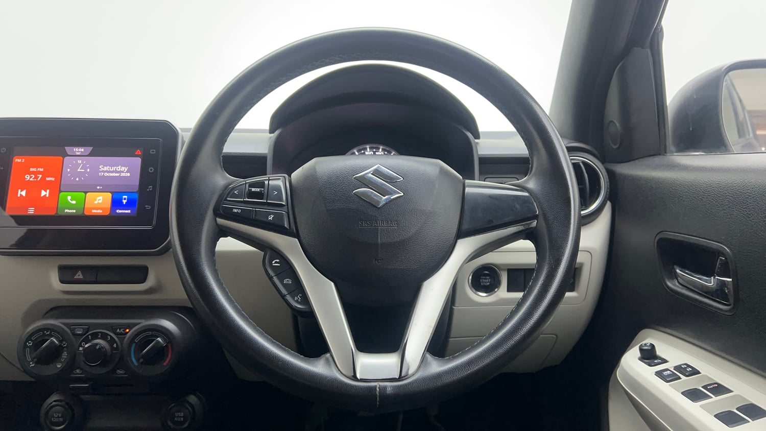 Used 2022 Maruti Suzuki Ignis Zeta 1.2 MT Petrol Manual interior STEERING VIEW