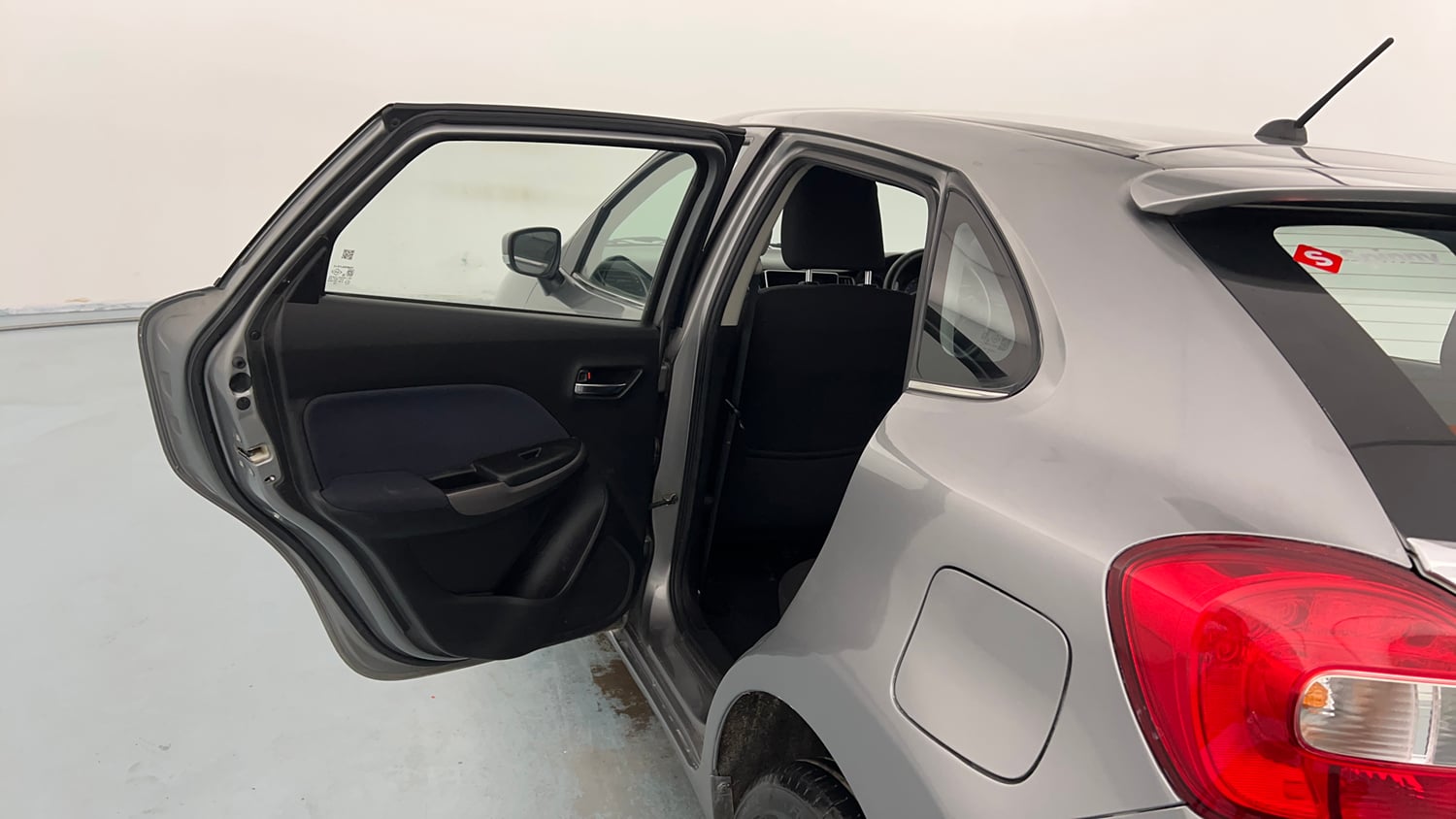 Used 2020 Maruti Suzuki Baleno Zeta Petrol Manual interior LEFT REAR DOOR OPEN VIEW