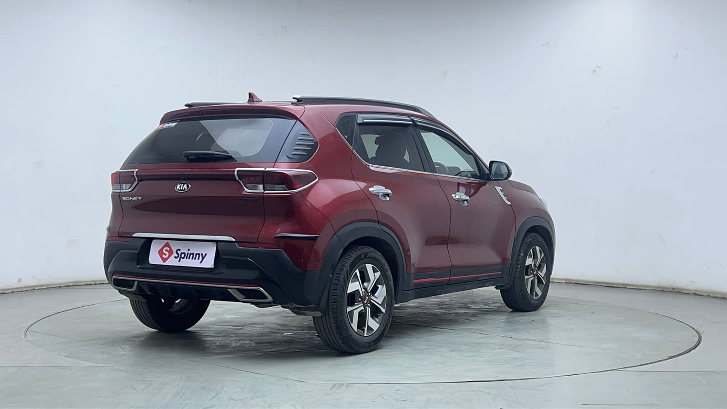 Used 2020 Kia Sonet GTX Plus 1.5 Diesel Manual exterior RIGHT REAR CORNER VIEW