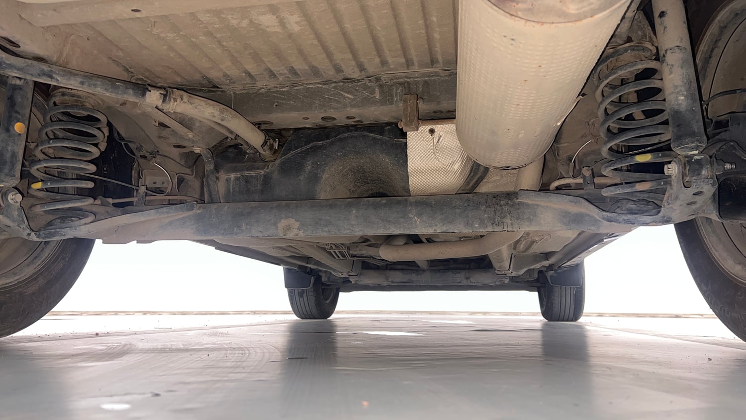 Used 2018 Ford EcoSport Trend + 1.5L TDCi Diesel Manual extra REAR UNDERBODY VIEW (TAKEN FROM REAR)