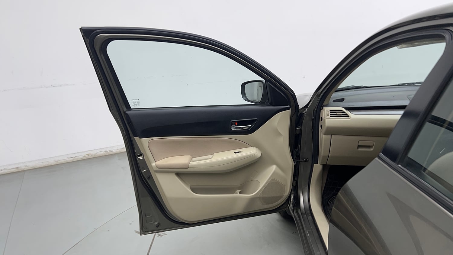 Used 2022 Maruti Suzuki Dzire VXi Petrol Manual interior LEFT FRONT DOOR OPEN VIEW