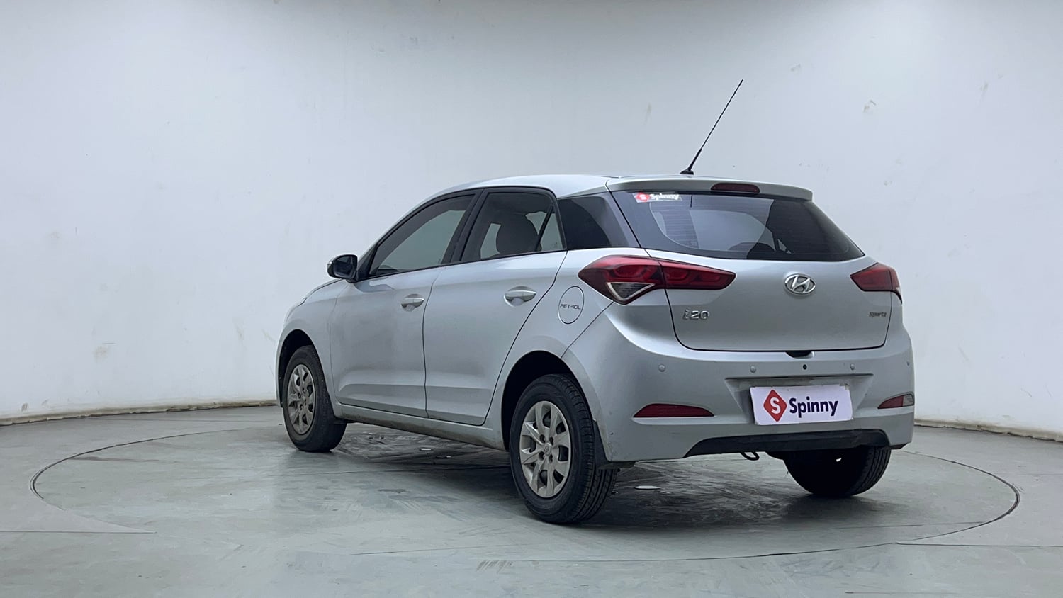 Used 2017 Hyundai Elite i20 Sportz 1.2 Petrol Manual exterior LEFT REAR CORNER VIEW