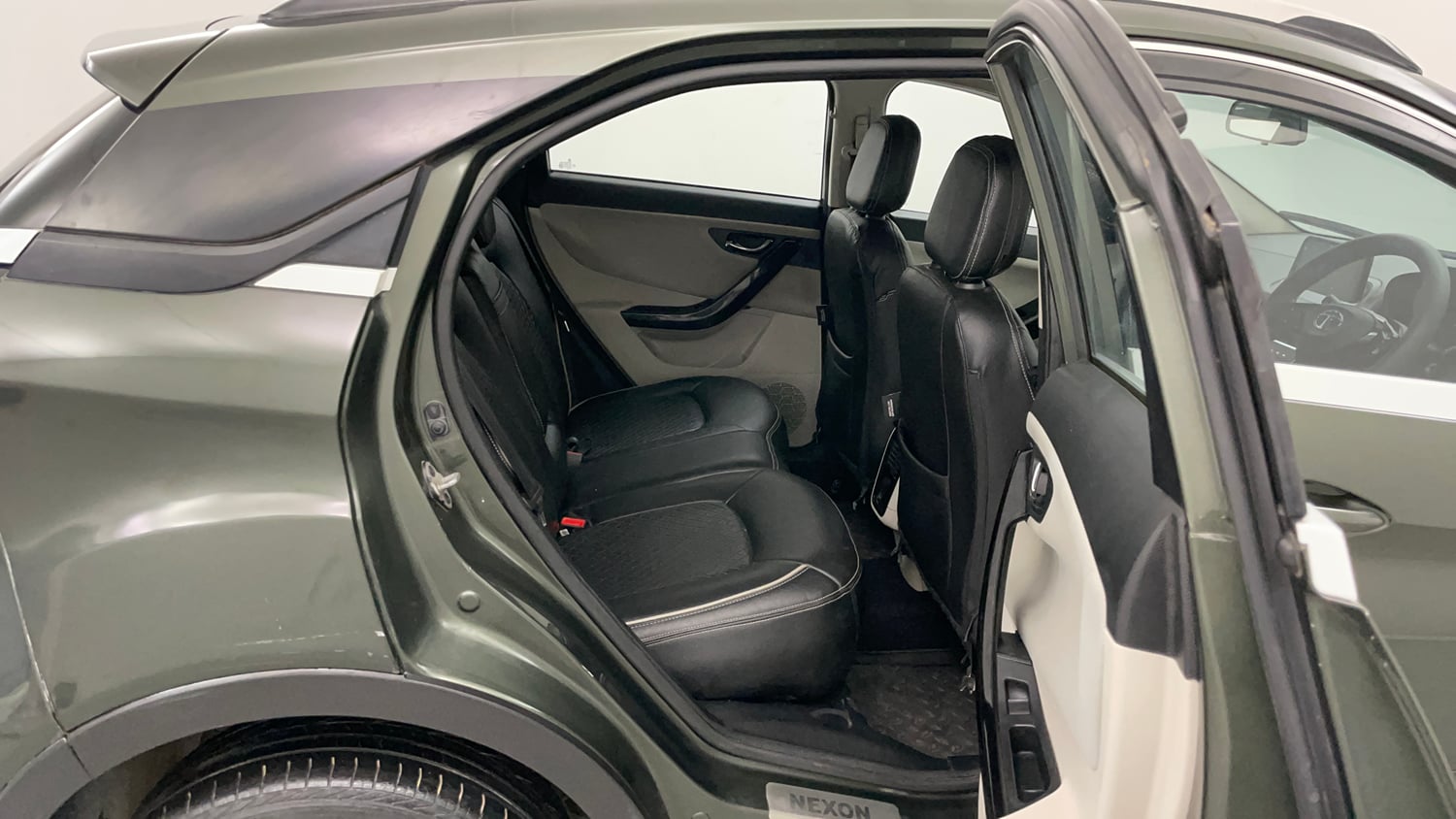 Used 2021 Tata Nexon XZ Plus Petrol Manual interior RIGHT SIDE REAR DOOR CABIN VIEW