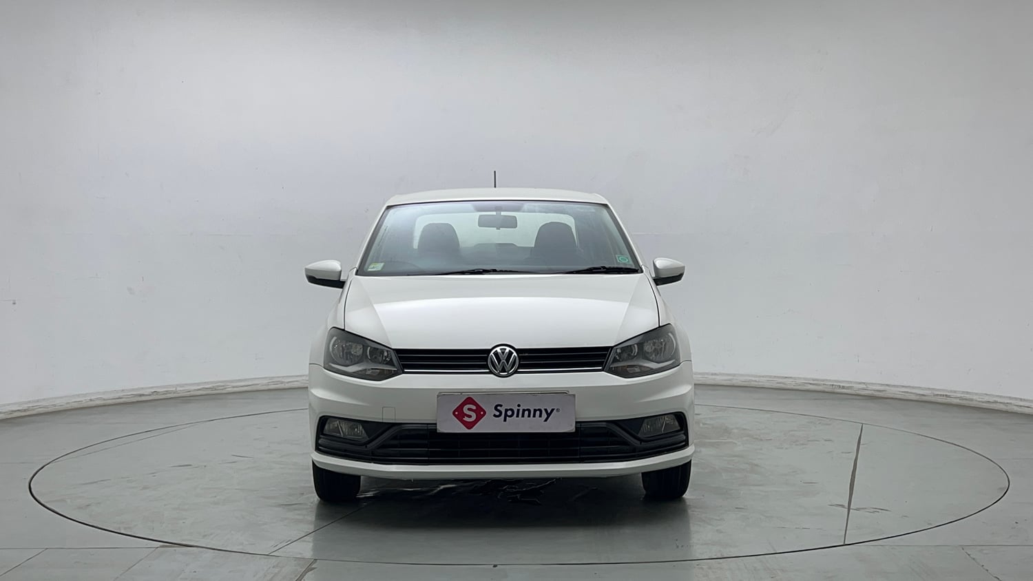 Used 2019 Volkswagen Ameo  1.0 Trendline Petrol + CNG(Outside Fitted) Petrol+cng Manual exterior FRONT VIEW