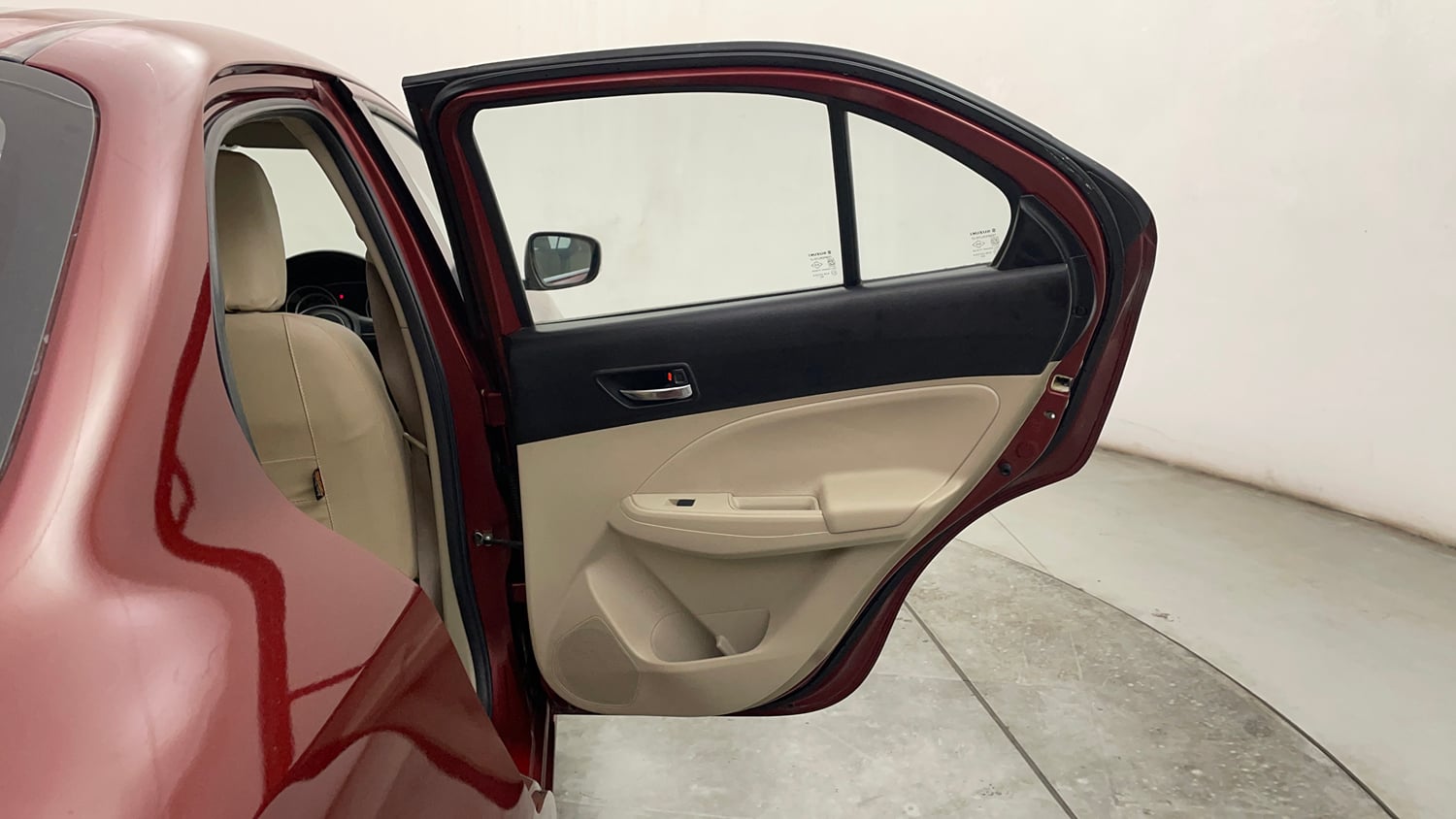 Used 2017 Maruti Suzuki Dzire ZXi AMT Petrol Automatic interior RIGHT REAR DOOR OPEN VIEW