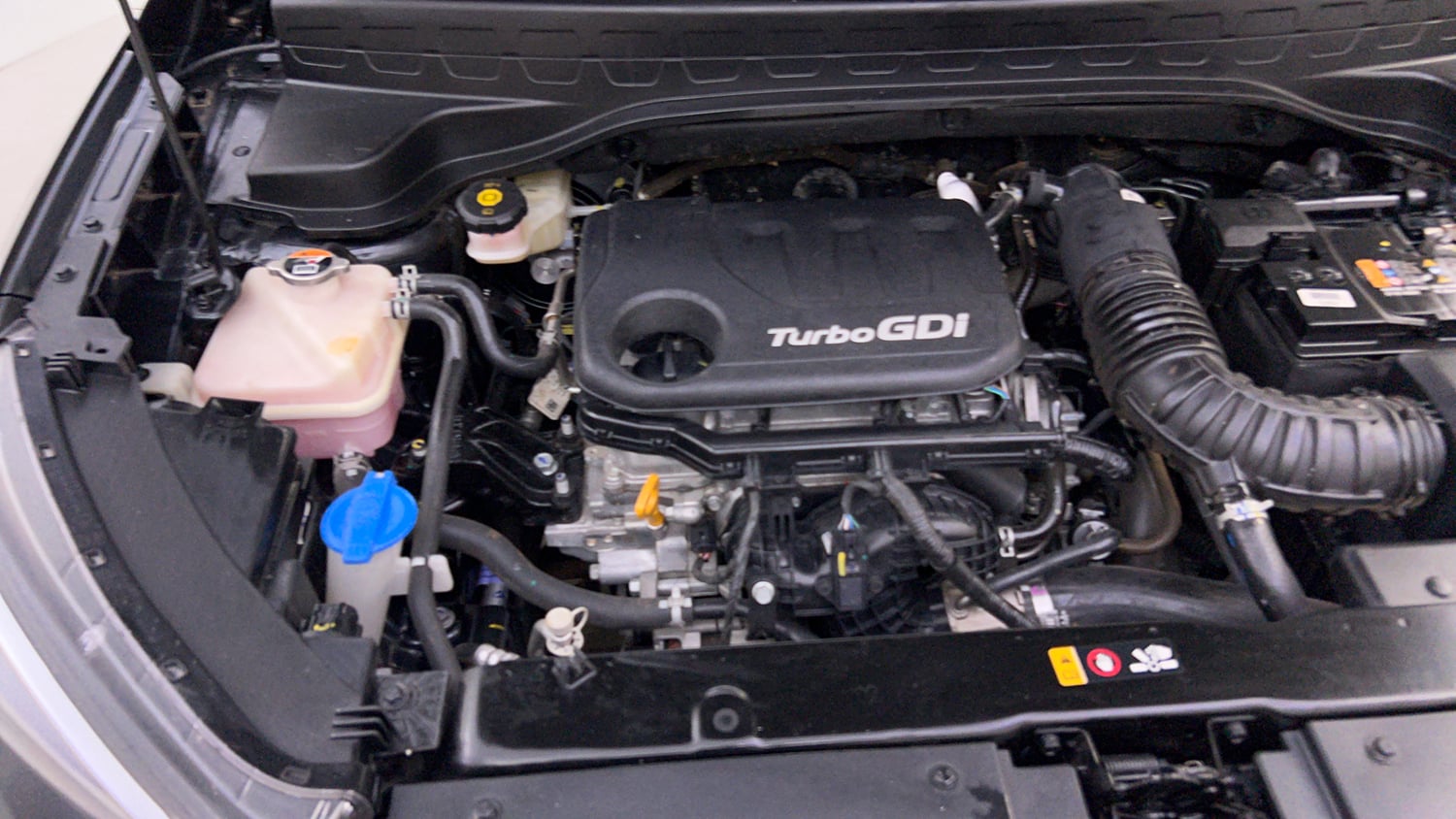 Used 2023 Kia Sonet HTX 1.0 Turbo Petrol DCT Petrol Automatic engine ENGINE RIGHT SIDE VIEW