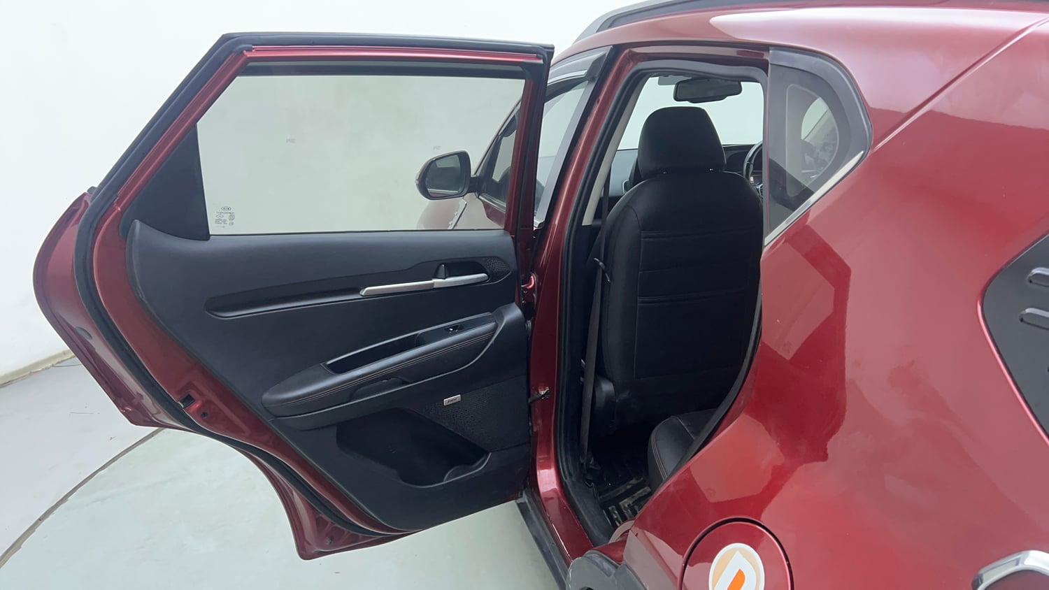 Used 2020 Kia Sonet GTX Plus 1.5 Diesel Manual interior LEFT REAR DOOR OPEN VIEW