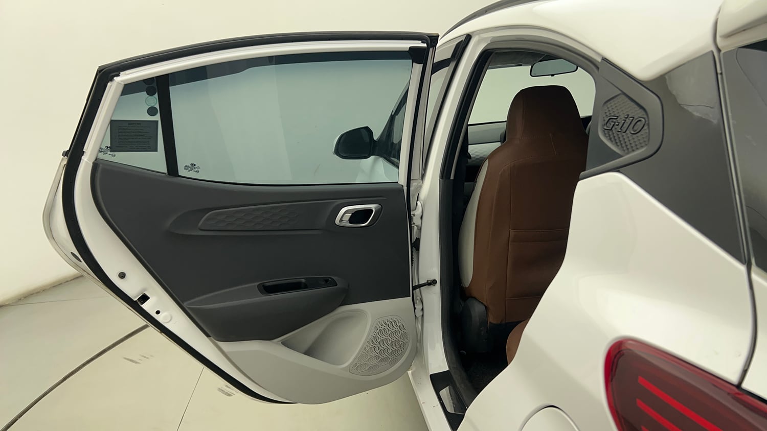 Used 2025 Hyundai Grand i10 Nios Sportz 1.2 Hy-CNG Duo Cng Manual interior LEFT REAR DOOR OPEN VIEW