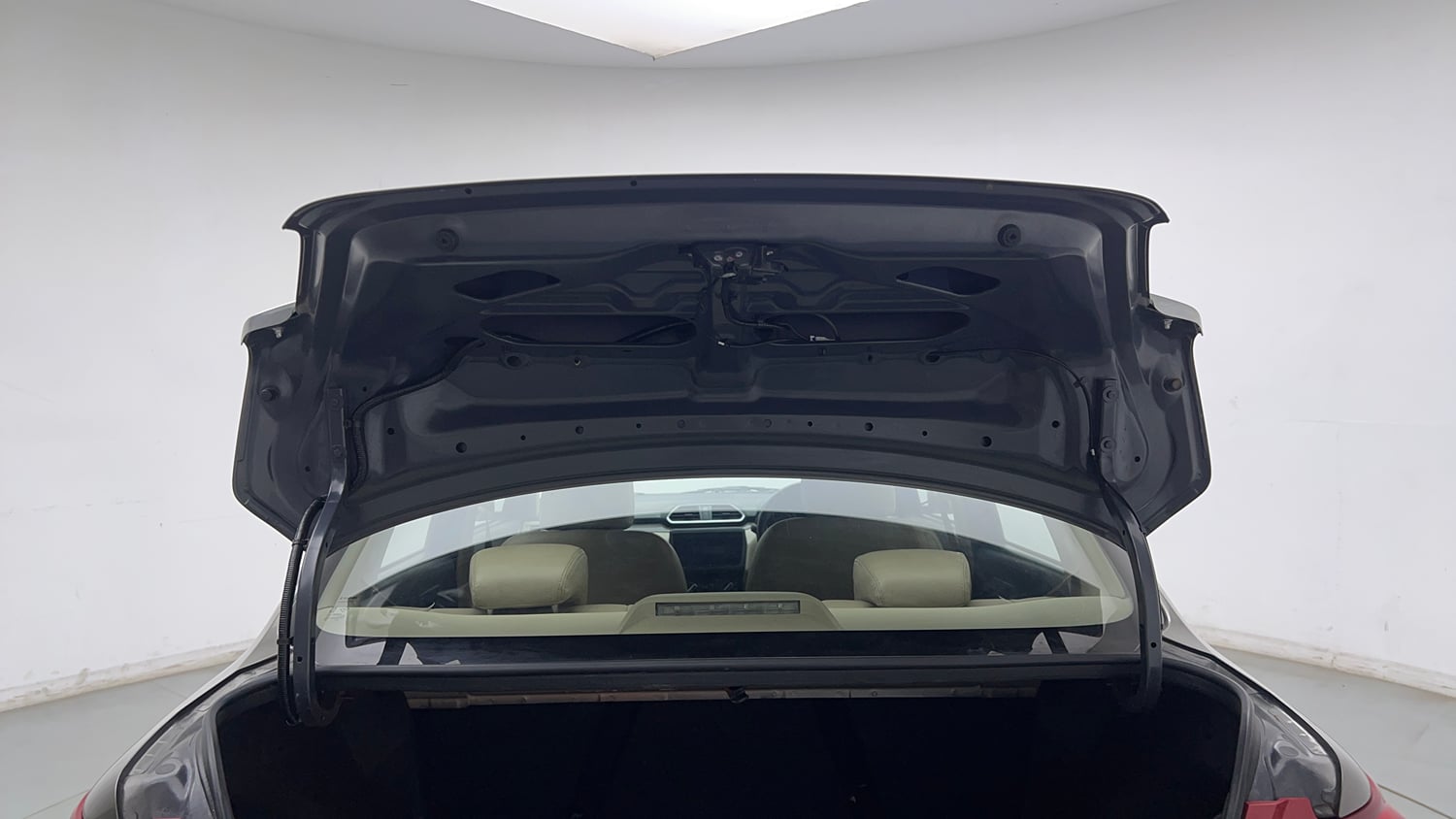 Used 2022 Maruti Suzuki Dzire VXi Petrol Manual interior DICKY DOOR OPEN VIEW
