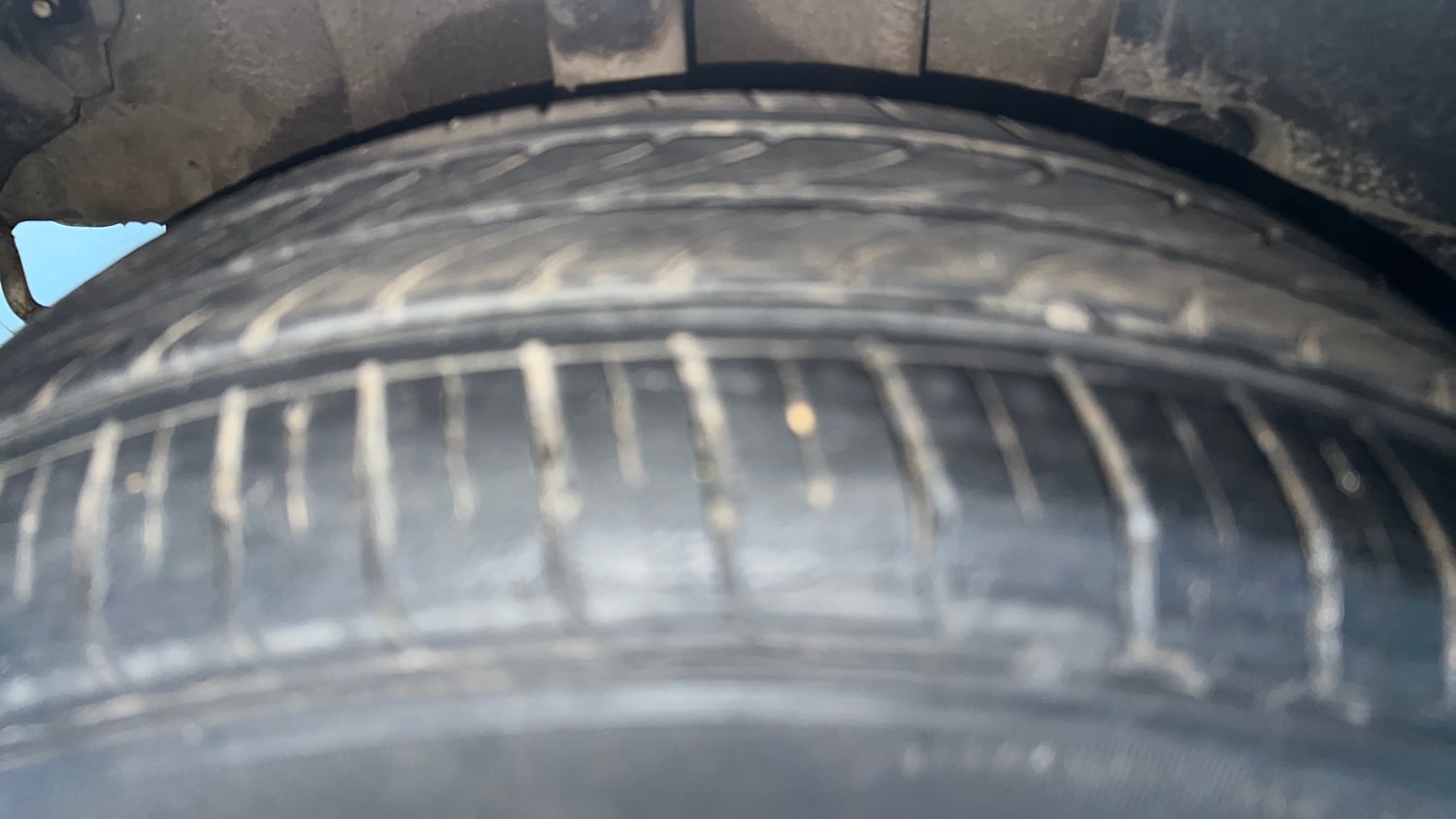 Used 2020 Tata Tigor XZA Plus Petrol Automatic tyres RIGHT REAR TYRE TREAD VIEW