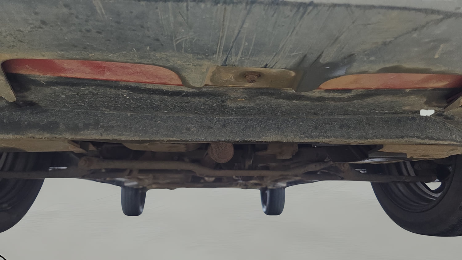 Used 2021 Tata Tiago NRG XZ MT Petrol Manual extra FRONT LEFT UNDERBODY VIEW