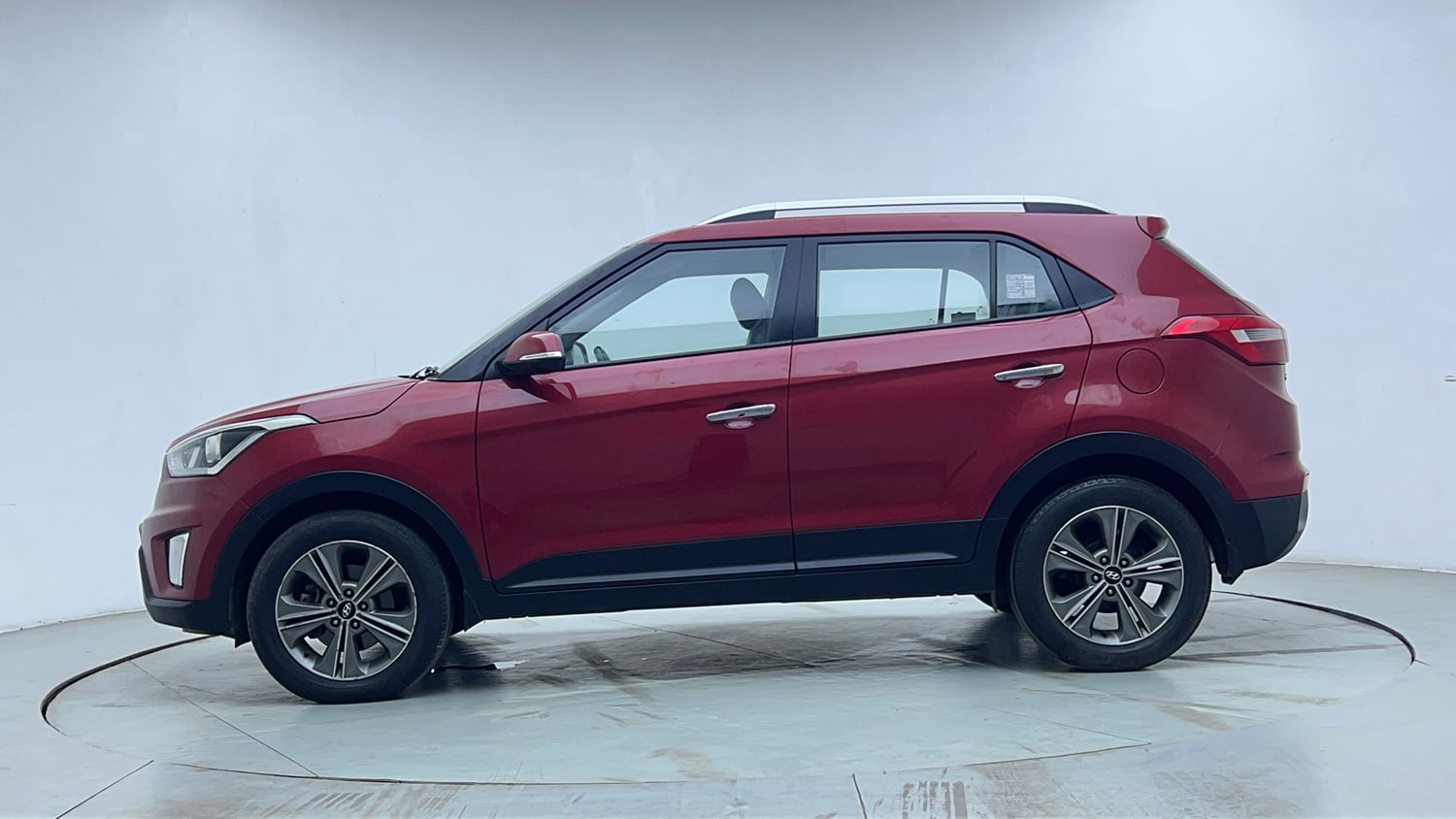 Used 2017 Hyundai Creta 1.6 SX Plus AT Petrol Petrol Automatic exterior LEFT SIDE VIEW