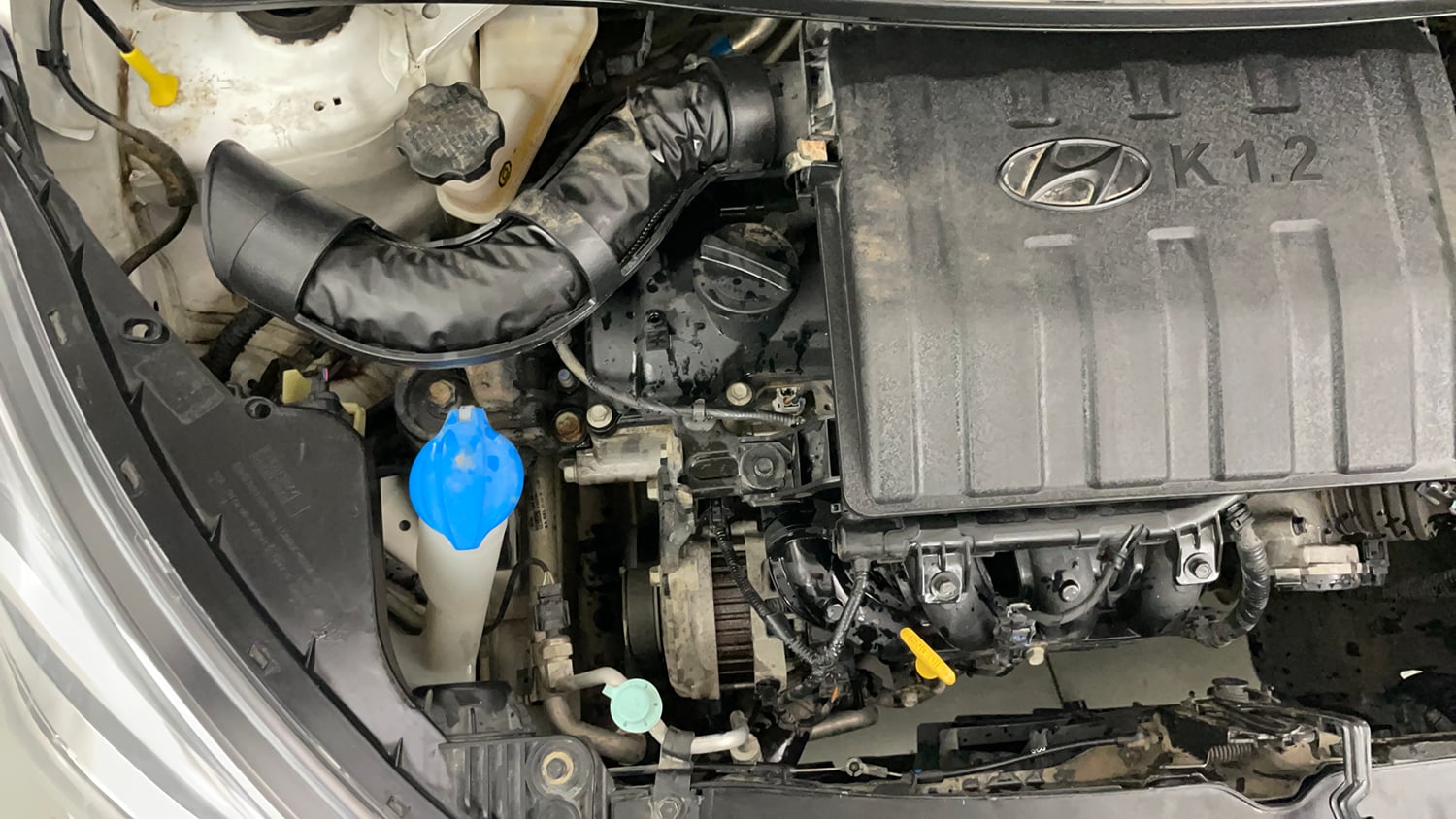 Used 2019 Hyundai Xcent SX Petrol Manual engine ENGINE RIGHT SIDE VIEW