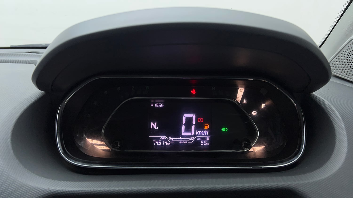 Used 2021 Tata Tigor XZA Plus Petrol Automatic interior CLUSTERMETER VIEW