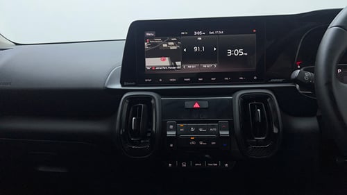 Used 2023 Kia Sonet GTX Plus 1.0 DCT Petrol Automatic interior MUSIC SYSTEM & AC CONTROL VIEW