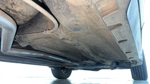 Used 2022 Kia Sonet GTX Plus 1.5 AT Diesel Automatic extra REAR RIGHT UNDERBODY VIEW