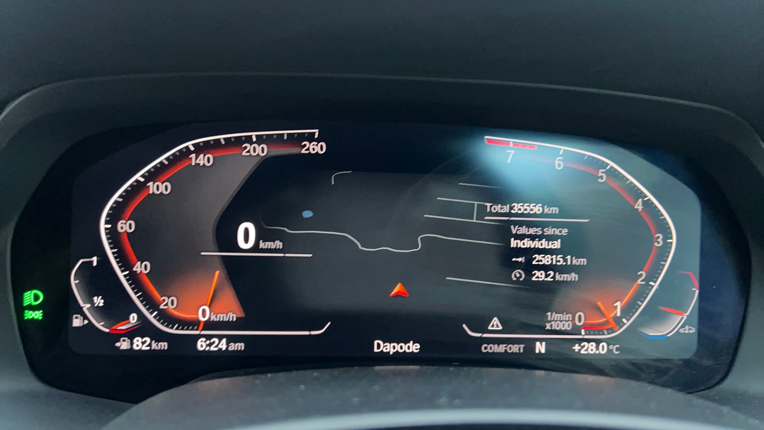 Used 2022 BMW X5 xDrive40i M Sport Petrol Automatic interior CLUSTERMETER VIEW