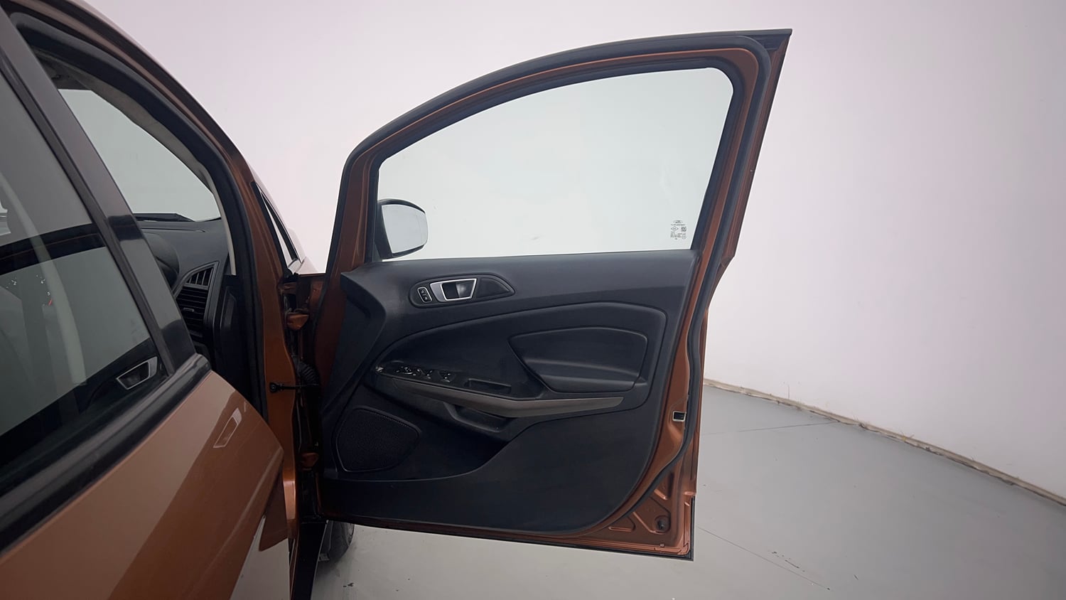 Used 2018 Ford EcoSport Trend + 1.5L TDCi Diesel Manual interior RIGHT FRONT DOOR OPEN VIEW